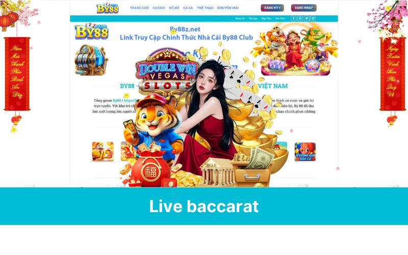 Live baccarat