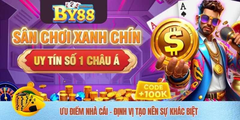 Chất lượng dịch vụ cá cược của nền tảng By88 được đánh giá tốt toàn diện